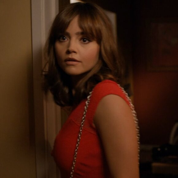 The Kooples Fancy Crepe and Lace Dress ASO Clara Oswald - Picture 8 of 9